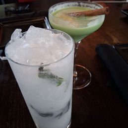 Coconut Mojito, and Matcha Martini Coconut Mojito, and Matcha Martini
