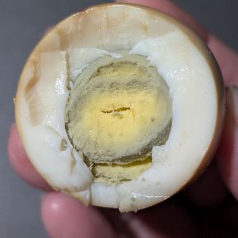 He Bei Chinese Cuisine - Cross-section of my tea egg - Chinese Near Me - Toronto, Ontario He Bei Chinese Cuisine - Cross-section of my tea egg - Chinese Near Me - Toronto, Ontario