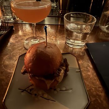 The Roost - Wagyu slider - Speakeasies Near Me - Sacramento, California