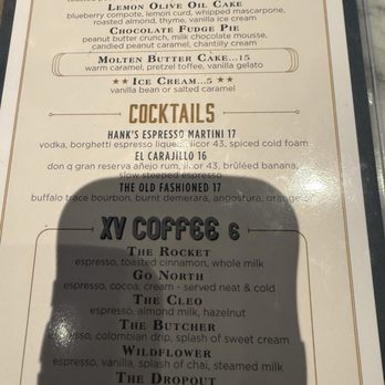 The Henry - Menu - New American Near Me - Dallas, Texas