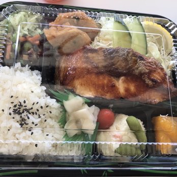 Bento39 - Honestly the BEST bento box -Salmon teriyaki - Japanese Near Me - Novi, Michigan Bento39 - Honestly the BEST bento box -Salmon teriyaki - Japanese Near Me - Novi, Michigan