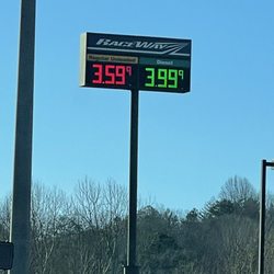 RaceWay - Fuel prices 3/2/22 Regular $3.59 and Diesel $3.99