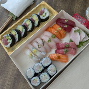 Himari - Sushi set c and the negitoro roll - Sushi Bars Near Me - Houston, Texas Himari - Sushi set c and the negitoro roll - Sushi Bars Near Me - Houston, Texas