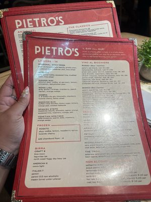 Menu photo 8 Pietro's Lodi, CA Menu photo 8 Pietro's Lodi, CA