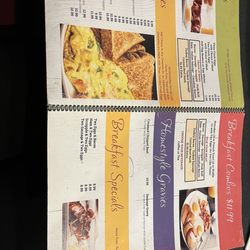 Stargate Diner - Menu
