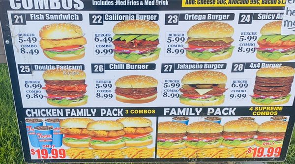 Menu photo 6 Frostee’s Bakersfield, CA
