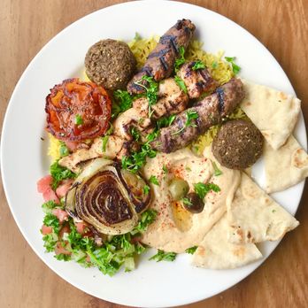 RIZQ Halal Eats - Mediterranean Combo Platter - Caterers Near Me - Santa Clara, California RIZQ Halal Eats - Mediterranean Combo Platter - Caterers Near Me - Santa Clara, California