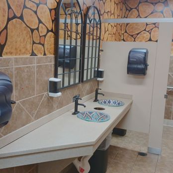 Agave Bar & Grill - I don't often comment on restrooms, but I know those who do, so for you these los baños are muy lindo :-) - New Mexican Cuisine Near Me - Gulf Shores, Alabama Agave Bar & Grill - I don't often comment on restrooms, but I know those who do, so for you these los baños are muy lindo :-) - New Mexican Cuisine Near Me - Gulf Shores, Alabama