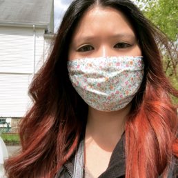 Red balayage Red balayage