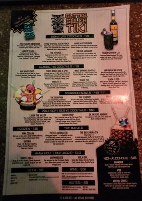 Menu photo 8 Glitter Gulch Tiki Las Vegas, NV Menu photo 8 Glitter Gulch Tiki Las Vegas, NV