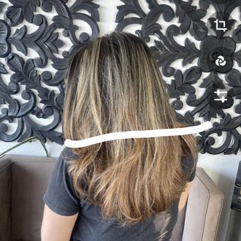 Beauty Bar - This is what Arlica sent me, they took my pic after my hair was done... and she could not confirm if he had done a root smudge in this pic. - Hair Salons Near Me - Peoria, Arizona Beauty Bar - This is what Arlica sent me, they took my pic after my hair was done... and she could not confirm if he had done a root smudge in this pic. - Hair Salons Near Me - Peoria, Arizona