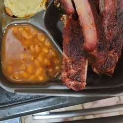 Louisiana Smoke House - Pork rib plate