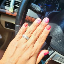 Color Life Nail & Spa - Sns glowinthedark pink new color and then sparkles