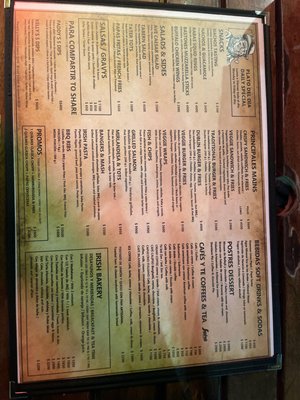 Menu photo 5 Sullivan's Buenos Aires, C