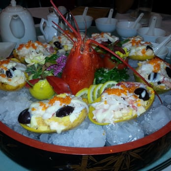 Golden Sand Harbor - Lobster fruit... omg, so fresh and yummy! - Dim Sum Near Me - Dublin, California