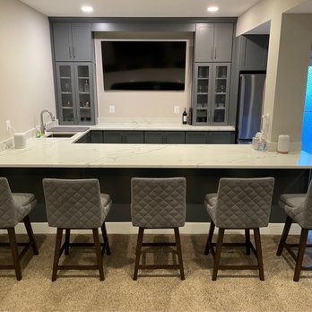 NV Kitchen & Bath - Bar - Final Product - General Contractors Near Me - Falls Church, Virginia