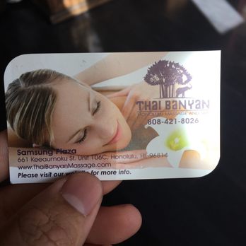 Thai Banyan Massage and Spa - Massage Near Me - Honolulu, Hawaii