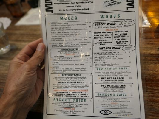 Menu photo 3 MAZRA Redwood City, CA