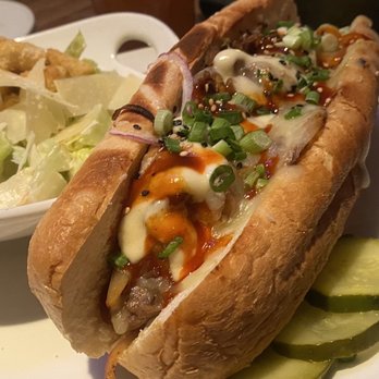 Yard House - Philly cheese sandwich - New American Near Me - Riverside, California Yard House - Philly cheese sandwich - New American Near Me - Riverside, California