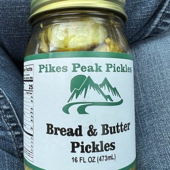 Pikes Peak Pickle Shack - a jar of pickles - Specialty Food Near Me - Cascade, Colorado Pikes Peak Pickle Shack - a jar of pickles - Specialty Food Near Me - Cascade, Colorado