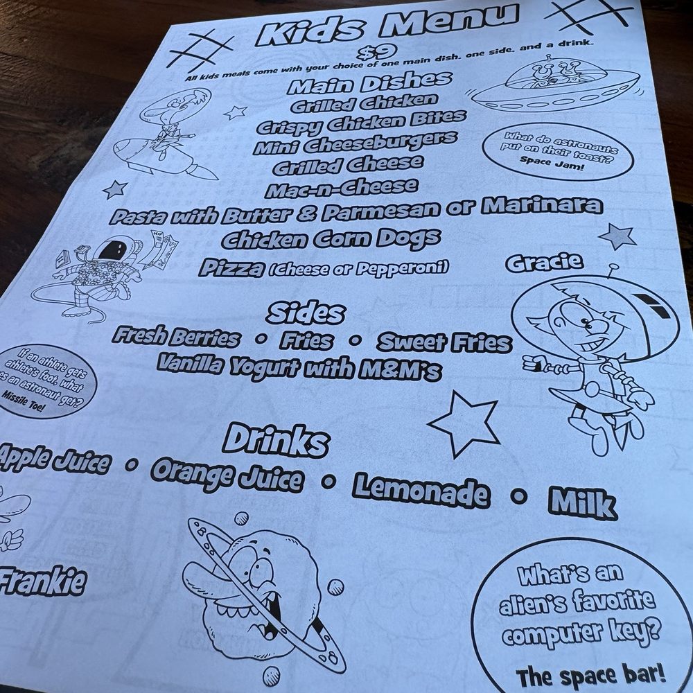 Finney's Crafthouse - Kids menu - New American Near Me - Brea, California