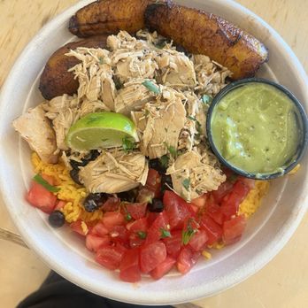 Black Bean Deli - Pulled chicken bowl - Cuban Near Me - Winter Park, Florida Black Bean Deli - Pulled chicken bowl - Cuban Near Me - Winter Park, Florida
