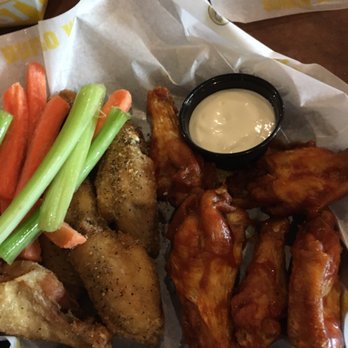 Buffalo Wild Wings - Lemon pepper and hot BBQ. - Chicken Wings Near Me - Rockaway, New Jersey Buffalo Wild Wings - Lemon pepper and hot BBQ. - Chicken Wings Near Me - Rockaway, New Jersey