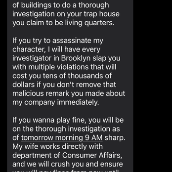 Got Work? - Part 1. After my posting my initial review I was contacted by the Joseph the owner of the company.. - General Contractors Near Me - Brooklyn, New York