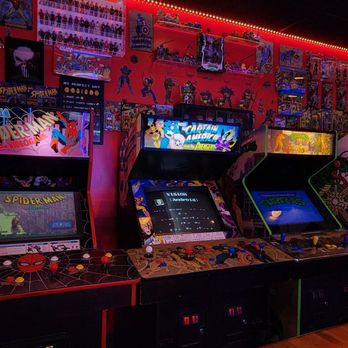 Joysticks Arcade & Eatery - I love the old figures - Eatertainment Near Me - McMinnville, Oregon Joysticks Arcade & Eatery - I love the old figures - Eatertainment Near Me - McMinnville, Oregon