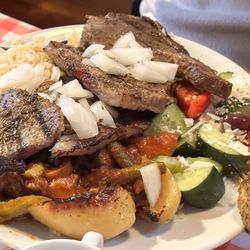 Stepho's Souvlaki Greek Taverna - Lamb chops dinner