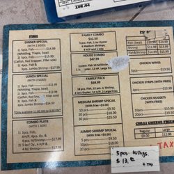 Family Fish Market - Menu & Hours