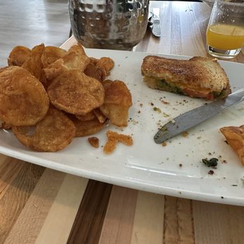 Blue Bear Ellison Bay - Tasty grilled cheese after I devoured most of it! - New American Near Me - Ellison Bay, Wisconsin Blue Bear Ellison Bay - Tasty grilled cheese after I devoured most of it! - New American Near Me - Ellison Bay, Wisconsin