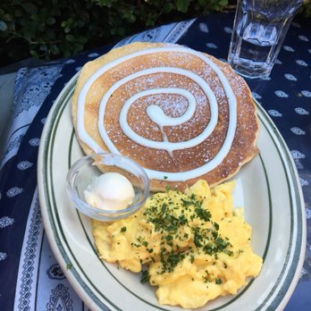 La Note - Creme Fraiche Pancakes - French Near Me - Berkeley, California La Note - Creme Fraiche Pancakes - French Near Me - Berkeley, California