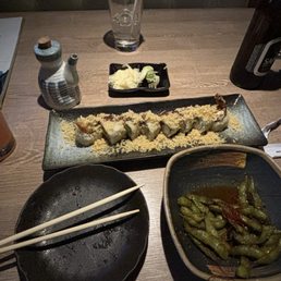 Spicy Garlic Edamame