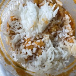 Sherpa Indian Kitchen - Indian and Nepali restaurant - Aloo gobhi and not basmatic rice