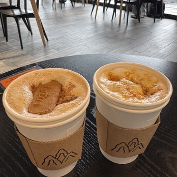 Peak Cafe - Biscoffee and Goguma Latte. - Cafes Near Me - Northridge, California