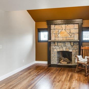 One Call Home Team - Whole Home Renovation, Den: New paint, floor refinishing, new windows, all new custom trim, accent lighting behind new fireplace wall trim. - Handyman Near Me - Hendersonville, Tennessee One Call Home Team - Whole Home Renovation, Den: New paint, floor refinishing, new windows, all new custom trim, accent lighting behind new fireplace wall trim. - Handyman Near Me - Hendersonville, Tennessee