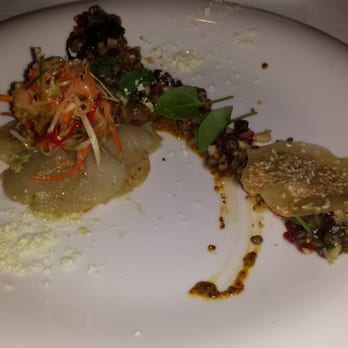 George Restaurant - (First Course) Sea Scallops - Asparagus Slaw, Du Puy Lentils - Canadian (New) Near Me - Toronto, Ontario George Restaurant - (First Course) Sea Scallops - Asparagus Slaw, Du Puy Lentils - Canadian (New) Near Me - Toronto, Ontario