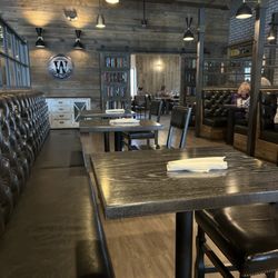 Walker's Tap & Table - Towards the backroom with tables available.