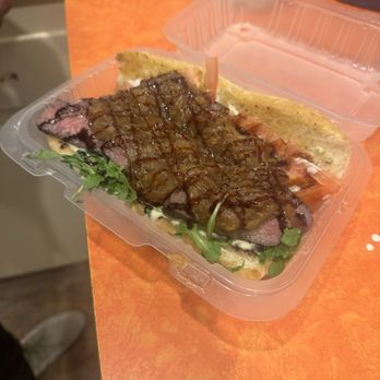 The Village Butcher - The steak sandwich. YUM - Butcher Near Me - Mayfield, Ohio