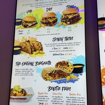 Beasties - Menu - Mexican Near Me - Long Beach, California