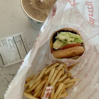 In-N-Out Burger - Chocolate Shake, Fry, Cheeseburger with Whole Grilled Onion - Burgers Near Me - Surprise, Arizona