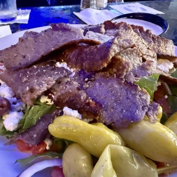 The Greek - Greek salad with gyro meat - Greek Near Me - Detroit, Michigan The Greek - Greek salad with gyro meat - Greek Near Me - Detroit, Michigan