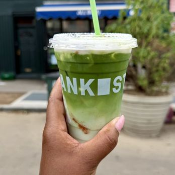 Blank Street Coffee - Iced Coconut Cream Matcha - Coffee & Tea Near Me - Brooklyn, New York