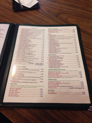 Menu photo 6 Hong Kong Garden Restaurant Sonora, CA