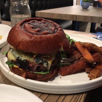 The Rustik Fork - Rustik Burger with Aged Chedder - Gastropubs Near Me - Riverside, California