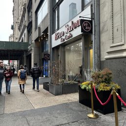 Outside