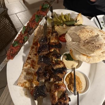 Laya Restaurant - Mix grill platter - Mediterranean Near Me - Los Angeles, California