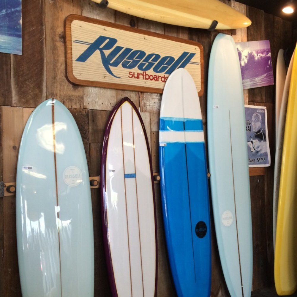 Great variety of boards