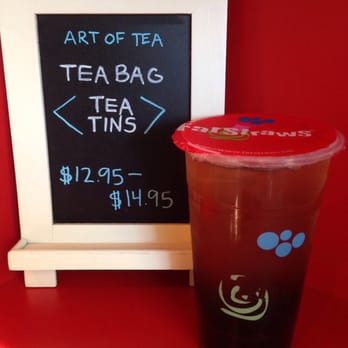 Fat Straws - This was the Tea of the Day, White Goji Blossom. - Coffee & Tea Near Me - Dallas, Texas
